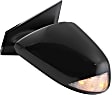 2008 Scion tC - Driver Side Mirror, Power Adjust, Non-Heated, Paintable, Non-Folding, In-housing Signal Light, No Blind Spot Feature, No Memory, No Puddle Light, No Auto-Dimming