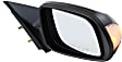 Passenger Side Mirror, Power Adjust, Non-Heated, Non-Folding, Paintable, In-housing Signal Light, No Memory, No Puddle Light, No Auto-Dimming, No Blind Spot Feature