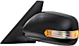 2012 Scion xB - Driver Side Mirror, Power Adjust, Non-Heated, Paintable, Manual Folding, In-housing Signal Light, No Blind Spot Feature, No Memory, No Puddle Light, No Auto-Dimming