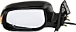 2012 Scion xB - Driver Side Mirror, Power Adjust, Non-Heated, Paintable, Manual Folding, In-housing Signal Light, No Blind Spot Feature, No Memory, No Puddle Light, No Auto-Dimming