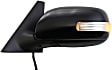 2012 Scion xB - Driver Side Mirror, Power Adjust, Non-Heated, Paintable, Manual Folding, In-housing Signal Light, No Blind Spot Feature, No Memory, No Puddle Light, No Auto-Dimming