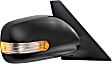 2008-2015 Scion xB - Passenger Side Mirror, Power, Manual Folding, Non-Heated, Paintable, In-housing Signal Light, No Memory, No Puddle Light, No Auto-Dimming, No Blind Spot Feature, Base Model