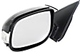 Driver Side Mirror, Power Adjust, Manual Folding, Non-Heated, Paintable, In-housing Signal Light, No Memory, No Puddle Light, No Auto-Dimming, No Blind Spot Feature, Base Model