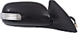 Passenger Side Mirror, Power, Manual Folding, Non-Heated, Paintable, In-housing Signal Light, No Memory, No Puddle Light, No Auto-Dimming, No Blind Spot Feature, Base Model