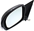 Driver Side Mirror, Power, Manual Folding, Non-Heated, Paintable, In-housing Signal Light, No Memory, No Puddle Light, No Auto-Dimming, No Blind Spot Feature, Base Model