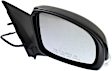 Passenger Side Mirror, Power, Manual Folding, Non-Heated, Paintable, In-housing Signal Light, No Memory, No Puddle Light, No Auto-Dimming, No Blind Spot Feature, Base Model