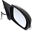 Passenger Side Mirror, Power Adjust, Manual Folding, Heated, Paintable, In-housing Signal Light, No Memory, No Puddle Light, No Auto-Dimming, No Blind Spot Feature, Base Model