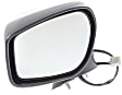 2013-2016 Scion FR-S - Driver Side Mirror, Power, Manual Folding, Heated, Textured Black, No Signal Light, No Memory, No Puddle Light, No Auto-Dimming, No Blind Spot Feature