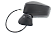 2013-2016 Scion FR-S - Driver Side Mirror, Power, Manual Folding, Heated, Textured Black, No Signal Light, No Memory, No Puddle Light, No Auto-Dimming, No Blind Spot Feature