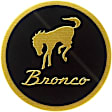 ACC-BRONCO-EMB Emblem - Key Chain, Universal, Sold Individually