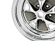 C5ZZ-1007-CR Steel Silver Wheel, 15 in. X 7 in., 5 x 4.5 in. Bolt Pattern