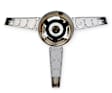 C5ZZ-13A805-B Horn Button - Plastic, Direct Fit
