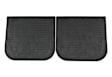 C5ZZ-6513086-BK Front and Rear, Black Made of Rubber