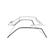 C5ZZ-6551222-3C Roof Rail Seal - Direct Fit, 2 pieces