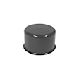 C5ZZ-6766-FR Oil Filler Cap - Black, Steel, Direct Fit, Sold Individually