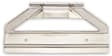 C6TZ-13585-S License Plate Frame - Stainless Steel, Direct Fit, Sold Individually