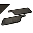 C7ZZ-6504104-BK Sun Visor, Direct Fit, Sold Individually