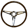 1966 Ford Mustang - Steering Wheel, Wood, 14 in.