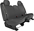 K020-1K-1NCH Front Row Seat Cover, Charcoal, Made of Neosupreme, Solid Design, Low Back Bucket Neosupreme Series