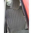 K020-4G-0LCH Front Row Seat Cover, Charcoal, Made of Velour, Solid Design, Low Back Bucket Scottsdale Series