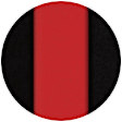 K020-A5-0ZRC Front Row Seat Cover, Red Insert With Black Sides, Made of Neosupreme, Solid Design, Low Back Bucket Neosupreme Series