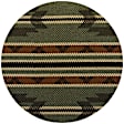 K020-C3-3SGN Front Row Seat Cover, Green, Made of Tweed, Southwest Design, Low Back Bucket Southwest Sierra Series