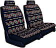 K020-C3-7SDB Front Row Seat Cover, Dark Blue, Made of Tweed, Southwest Design, Low Back Bucket Southwest Sierra Series