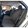 K020-C4-0OSV Front Row Seat Cover, Silver, Made of Spacer Mesh, Solid Design, Low Back Bucket Cool Mesh Series