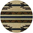 K020-D2-24STN Front Row Seat Cover, Tan, Made of Tweed, Southwest Design, Low Back Bucket Southwest Sierra Series