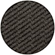 K020-D2-9MCH Front Row Seat Cover, Charcoal, Made of Velour, Solid Design, Low Back Bucket Madera Series