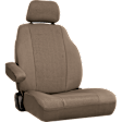 K020-G6-2OTN Front Row Seat Cover, Tan, Made of Spacer Mesh, Solid Design, Low Back Bucket Cool Mesh Series