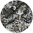 K020-L7-11ASW Front Row Seat Cover, Snow, Made of Neoprene, Superflauge Design, Low Back Bucket Camo Series
