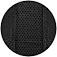 K020-L7-6OBK Front Row Seat Cover, Black, Made of Spacer Mesh, Solid Design, Low Back Bucket Cool Mesh Series