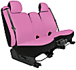 K020-R1-0NPK Front Row Seat Cover, Pink, Made of Neosupreme, Solid Design, Low Back Bucket Neosupreme Series