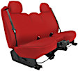 2014 Jeep Patriot - Front Row, Red, Seat Cover, Without Seat Airbags, With Fold-Flat Passenger Backrest, Made of Neosupreme, Solid Design, Low Back Bucket