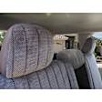 K022-28-0MCH Front Row Seat Cover, Charcoal, Made of Velour, Solid Design, Low Back Bucket Madera Series
