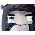 K022-28-0MSN Front Row Seat Cover, Sandstone, Made of Velour, Solid Design, Low Back Bucket Madera Series