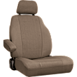 K023-16-0OTN Front Row Seat Cover, Tan, Made of Spacer Mesh, Solid Design, Low Back Bucket Cool Mesh Series