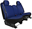 K023-20-3NRB Front Row Seat Cover, Royal Blue, Made of Neosupreme, Solid Design, Low Back Bucket Neosupreme Series