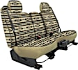 K023-28-1STN Front Row Seat Cover, Tan, Made of Tweed, Southwest Design, Low Back Bucket Southwest Sierra Series