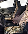 K023-29-3KMS Front Row Seat Cover, Camouflage, Made of Neoprene, Superflauge/Solid Design, Low Back Bucket Camo Series