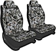K023-43-1ASW Front Row Seat Cover, Snow, Made of Neoprene, Superflauge Design, Low Back Bucket Camo Series