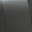 K025-12-3OCH Front Row Seat Cover, Charcoal, Made of Spacer Mesh, Solid Design, Low Back Bucket Cool Mesh Series