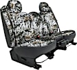 K045-04-3ASW Front Row Seat Cover, Snow, Made of Neoprene, Superflauge Design, Low Back Bucket Camo Series