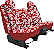 K053-21-0HRD Front Row Seat Cover, Red, Made of Neosupreme, Hawaiian Design, High Back Bucket Hawaiian Series