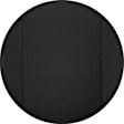 K212-13-21ZBC Front Row Seat Cover, Black Insert With Black Sides, Made of Neosupreme, Solid Design, 40/20/40 Split Backrest And Cushion Neosupreme Series