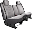 K212-13-4MSV Front Row Seat Cover, Silver, Made of Velour, Solid Design, 40/20/40 Split Backrest And Cushion Madera Series