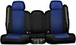 K212-13-5UBB Front Row Seat Cover, Black Insert With Black Sides, Made of Neoprene, Solid Design, 40/20/40 Split Backrest And Cushion Genuine Neoprene Series