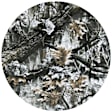 K212-14-13ASW Front Row Seat Cover, Snow, Made of Neoprene, Superflauge Design, 40/20/40 Split Backrest And Cushion Camo Series