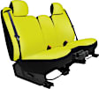 2013 GMC Sierra 1500 - Front Row Seat Cover, With Center Console; With Center Cushion Storage; Without Seat Airbag, Yellow, Made of Neosupreme, Solid Design, 40/20/40 Split Backrest And Cushion